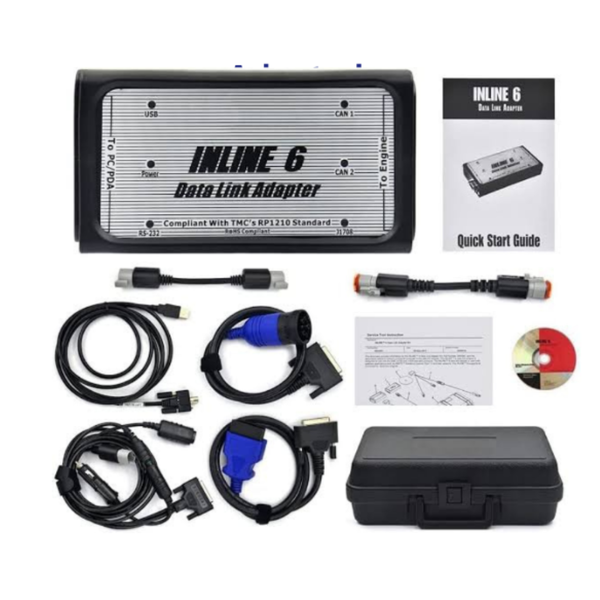 Escáner de Diagnóstico 4198416 2892092 Compatible con Komatsu Cummins In Line 6 3165033 Data Link Adapter
